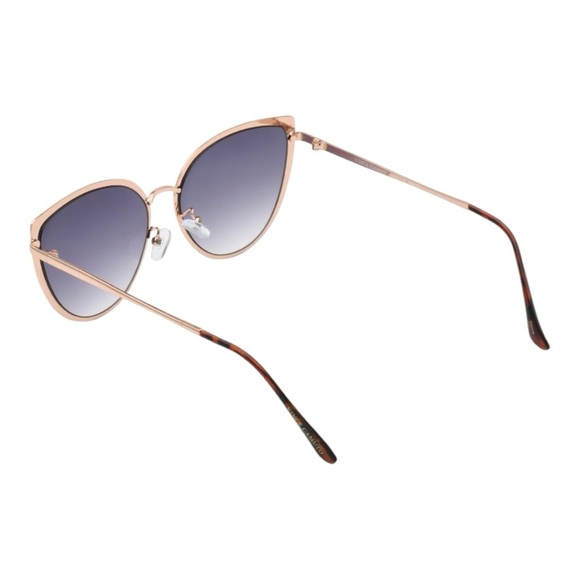 Vince Camuto Vintage Metal 100% Uv Protective Cat Eye Sunglasses Luxe Gift 57 Mm - Picture 3 of 10